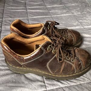 DOC MARTENS Men’s Brown Leather Casual Shoes